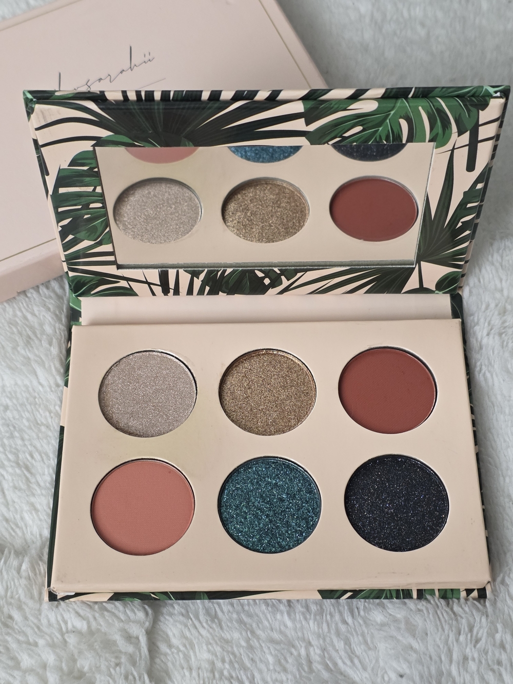 DOSE OF COLORS X ILUVSARAHII PRESSED POWDER EYESHADOW PALETTE NIB